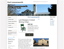 Tablet Screenshot of fort-leavenworth.army-base.us