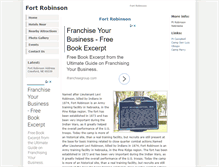 Tablet Screenshot of ftrobinson.army-base.us