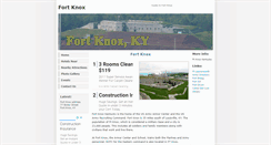 Desktop Screenshot of ftknox.army-base.us